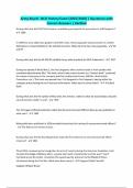 Army Board - NCO History Exam &lpar;2025&sol;2026&rpar; &vert; Questions with Correct Answers &vert; Verified