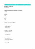BIO 425 Exam 1 &vert; Questions with Verified Solutions &vert; 100&percnt; Correct