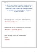 NR 328 EXAM 3&sol;NR 328 PEDIATRIC NURSING EXAM 3   NEWEST 2025 ACTUAL EXAM COMPLETE 100  QUESTIONS AND CORRECT DETAILED ANSWERS  &lpar;VERIFIED ANSWERS&rpar; &vert;ALREADY GRADED  A&plus;&vert;&vert;BRAND NEW&excl;&excl;