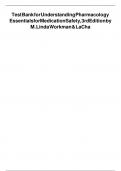 Test Bank For Understanding Pharmacology 3rd Edition by M&period; Linda Workman &comma; Linda A&period; LaCharity&vert;&vert;ISBN NO&colon;10&comma;0323793509&vert;&vert;ISBN NO&colon;13&comma;978-0323793506&vert;&vert;All Chapters Covered&vert;&vert;A&plus; Guide&period;