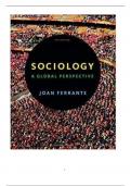 Test Bank for Sociology A Global Perspective 8th Edition by Ferrante Complete chapters test bank
