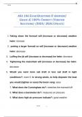 ASA 106 EXAM QUESTIONS & ANSWERS&vert; GRADE A&vert; 100&percnt; CORRECT &lpar;VERIFIED SOLUTIONS&rpar; &lpar;2025&sol; 2026 UPDATE&rpar; 