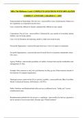 MHA 706 Midterm- Lord &vert; COMPLETE QUESTIONS WITH 100&percnt; RATED CORRECT ANSWERS &vert; GRADED A&plus; &vert; 2025
