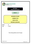 Test &lpar;elaborations&rpar; Business Studies 