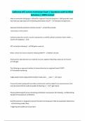 California UST service technician Exam &vert; Questions with Verified Solutions &vert; 100&percnt; Correct