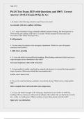 AHA PALS EXAM 2025 QUESTIONS AND ANSWERS PACKAGE
