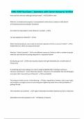 CMN 150V Final Exam &vert; Questions with Correct Answers&vert; Verified