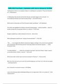 CMN 2152 Final Exam &vert; Questions with Correct Answers&vert; Verified
