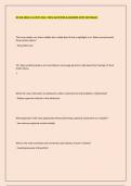 NR 328 EXAM 1 &lpar;LATEST 2024 &sol; 2025&rpar; QUESTIONS & ANSWERS WITH RATIONALES        The nurse makes sure that a toddler has a teddy bear & that a nightlight is on&period; What concept would  these actions demo&quest;  &CenterDot; Atraumatic Care        T&sol;F&colon; Open ended questions are m
