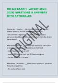 NR 328 EXAM 1 &lpar;LATEST 2024 &sol;  2025&rpar; QUESTIONS & ANSWERS  WITH RATIONALES        Coining and Cupping - &lowbar;&lowbar;100&percnt; correct answer as - ancient  cultural practices that can look like physical abuse - tell parents it's a good idea for them to alert medical