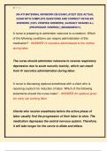 RN ATI MATERNAL NEWBORN OB EXAM LATEST 2025 ACTUAL  EXAM WITH COMPLETE QUESTIONS AND CORRECT DETAILED  ANSWERS &lpar;100&percnt; VERIFIED ANSWERS&rpar; &vert;ALREADY GRADED A&plus;&vert;  &vert;&vert;PROFESSOR VERIFIED&vert;&vert; &vert;&vert;BRANDNEW&excl;&excl;&excl;&vert;&vert; 