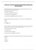 IS 700&period;B TEST &vert; IS 700 B TEST EXAM STUDY PREP QUESTIONS & ANSWERS&vert; 2025 2026 LATEST UPDATE 