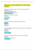 N580 Endocrine Exam Questions with  New Update Solutions