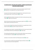 NY BOATERS EXAM &vert; 2025-2026 LATEST UPDATED &vert; COMPLETE QUESTIONS AND  100&percnt; RATED CORRECT ANSWERS 
