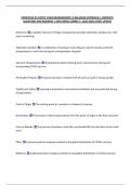 PRINCIPLES OF SUPPLY CHAIN MANAGEMENT&colon; A BALANCED APPROACH &vert; COMPLETE  QUESTIONS AND ANSWERS &vert; 100&percnt; RATED CORRECT &vert; 2025-2026 LATEST UPDATE 