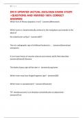 DXI II UPDATED &lpar;ACTUAL 2025&sol;2026 EXAM&rpar; STUDY &plus;QUESTIONS AND VERIFIED 100&percnt; CORRECT ANSWERS