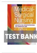 TEST BANK FOR Medical-Surgical Nursing&colon; Concepts for Interprofessional Collaborative Care&comma; 9th Edition by Donna D&period; Ignatavicius  ISBN&colon; 978-0323444194  ALL CHAPTERS COVERED 100&percnt; VERIFIED A&plus;  GRADE ASSURED&excl;&excl;&excl;&excl;&excl;NEW LATEST UPDATE&excl;&excl;&excl;&excl;&excl;