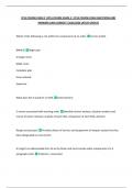 CPLS COURSE EXAM 2 &vert;CPLS COURSE EXAM 2 &vert; CPLS COURSE EXAM QUESTIONS AND  ANSWERS 100&percnt; CORRECT&vert; 2025&sol;2026 LATEST UPDATE