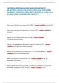 FLORIDA DENTALS LAWS AND  RULES WITH MULTIPLE CHOICE OF QUESTIONS AND DETAILED CORRECT ANSWERS ALREADY GRADED A&plus; AND 100&percnt; GUARANTEE PASS &lpar;BRAND NEW&excl;&excl;&excl;&excl;&excl;&rpar;