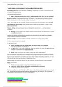 Samenvatting colleges en literatuur strijd om de ruimte