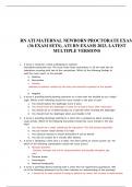 RN ATI MATERNAL NEWBORN PROCTORATE EXAM &lpar;36 EXAM SETS&rpar;&comma; ATI RN EXAMS 2023&comma; LATEST MULTIPLE VERSIONS &lpar;3&rpar;&period;pdf