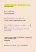 NCRA CTR PRACTICE &lpar;ACTUAL 2025&sol;2026&rpar; TEST QUESTIONS  AND ANSWERS 2025