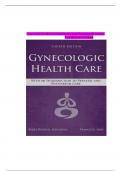 TEST BANK For Gynecologic Health Care&colon; With an Introduction to Prenatal and Postpartum Care&colon; With an Introduction to Prenatal and Postpartum Care 4th Edition by Kerri Durnell Schuiling&comma; Frances E&period; Likis