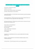 CSNT 181 Chapter 2 Exam &vert; Questions with Correct Answers&vert; Verified