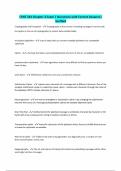 CSNT 181 Chapter 3 Exam &vert; Questions with Correct Answers&vert; Verified