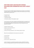 ENCP FINAL TEST&period;QUESTIONS WITH COMPLETE SOLUTIONS &period;RATED A&plus;&period;100&percnt;GUARANTEED PASS