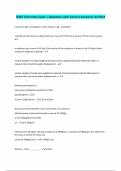 D425 Chemistry Exam &vert; Questions with Correct Answers&vert; Verified