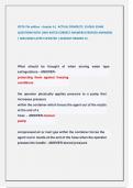 IFSTA 7th edition - chapter 6 &vert; ACTUAL COMPLETE 33 REAL EXAM  QUESTIONS WITH 100&percnt; RATED CORRECT ANSWERS &lpar;VERIFIED ANSWERS&rpar; &vert; 2025&sol;2026 LATEST UPDATED &vert; ALREADY GRADED A&plus; &period;