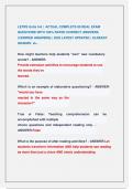 LETRS Units 5-8 &vert; ACTUAL COMPLETE 80 REAL EXAM  QUESTIONS WITH 100&percnt; RATED CORRECT ANSWERS &lpar;VERIFIED ANSWERS&rpar; &vert; 2025 LATEST UPDATED &vert; ALREADY  GRADED A&plus; &period;