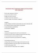 NRA BASIC RIFLE EXAM WITH COMPLETE SOLUTIONS 100&percnt; VERIFIED&excl;&excl;