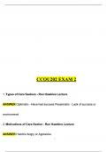 CCOU202 Exam 2 questions and answers