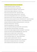 FF1 Wildland Exam Questions and Answers Latest Update 2025