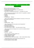 INMAN DOMAIN 1 QUESTIONS AND ANSWERS