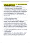 AIRWAY EMT EXAMINATION TEST 2025&sol;2026 QUESTIONS WITH ANSWERS GRADED A&plus;
