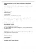 PSI FNP EXAM NEWEST 2025 ACTUAL EXAM COMPLETE 150 QUESTIONS AND CORRECT DETAILED ANSWERS