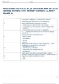 PRJ321 COMPLETE ACTUAL EXAM QUESTIONS WITH DETAILED  VERIFIED ANSWERS &lpar;100&percnt; CORRECT ANSWERS&rpar; &sol;ALREADY  GRADED A&plus; 