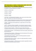 EPPP BIOLOGICAL BASES OF BEHAVIOR EXAM 2025&sol;2026 QUESTIONS WITH ANSWERS GRADED A&plus;
