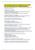 EPPP BIOLOGICAL BASES OF BEHAVIOR PRACTICE EXAM 2025&sol;2026 QUESTIONS WITH ANSWERS GRADED A&plus;