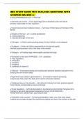 IBEC STUDY GUIDE TEST 2025&sol;2026 QUESTIONS WITH ANSWERS GRADED A&plus;