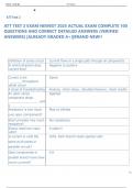 ATT TEST 2 EXAM NEWEST 2025 ACTUAL EXAM COMPLETE 100  QUESTIONS AND CORRECT DETAILED ANSWERS &lpar;VERIFIED  ANSWERS&rpar; &vert;ALREADY GRADED A&plus;&vert;&vert;BRAND NEW&excl;&excl;