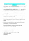 Ellis Lifeguard Training Exam &vert; Questions with Verified Solutions &vert; 100&percnt; Correct