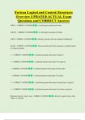 Fortran Logical and Control Structures  Overview UPDATED ACTUAL Exam  Questions and CORRECT Answers