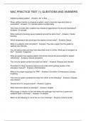 MAC PRACTICE TEST &lpar;1&rpar; QUESTIONS AND ANSWERS