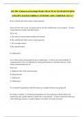 PACKAGED DEAL FOR AIC 300 - Claims in an Evolving World &vert; 50&comma;51 & 105 ACTUAL EXAM QUESTIONS AND 100&percnt; RATED CORRECT ANSWERS &vert; 100&percnt; VERIFIED &vert; GET A&plus;
