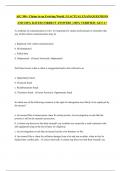 AIC 300 - Claims in an Evolving World &vert; 51 ACTUAL EXAM QUESTIONS AND 100&percnt; RATED CORRECT ANSWERS &vert; 100&percnt; VERIFIED &vert; GET A&plus;