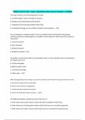 FEMA IS 100 CJ 316 - Exam &vert; Questions with Correct Answers &vert; Verified